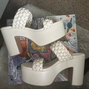 Jeffrey Campbell Bamba Platform Heel - Ice